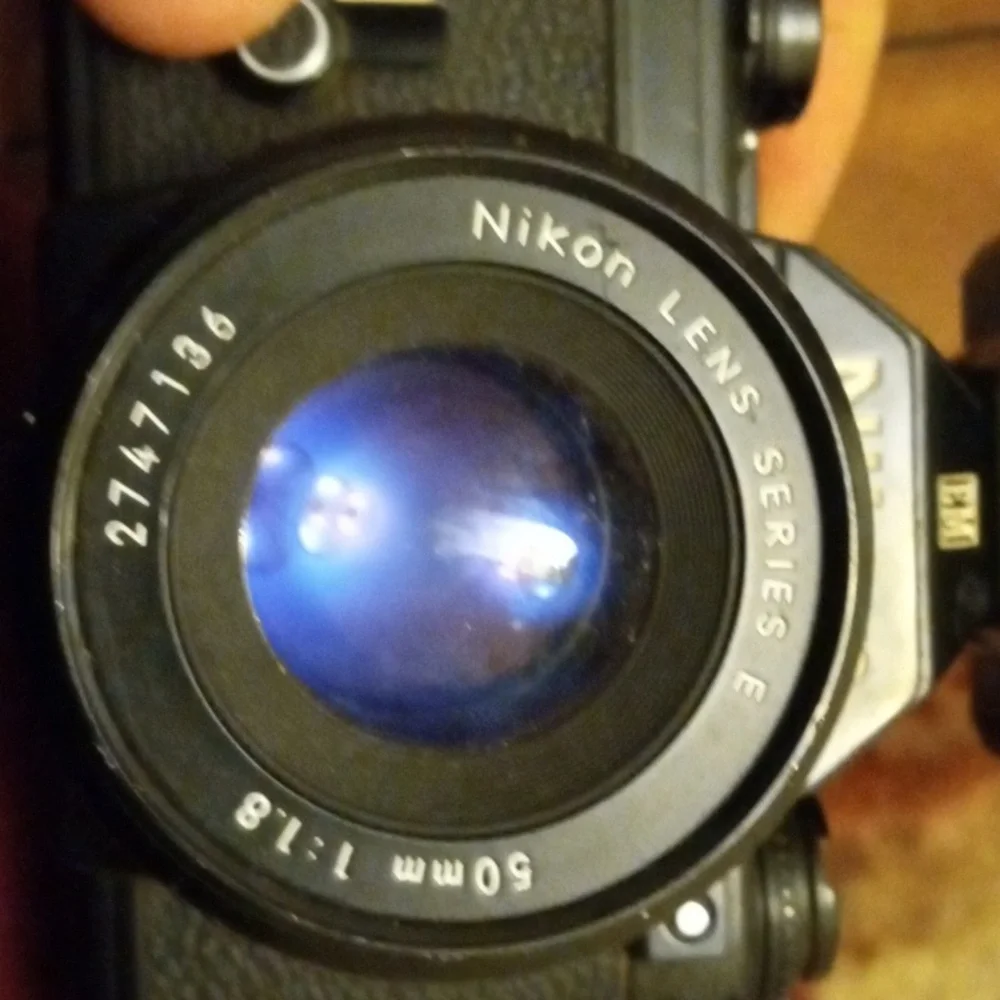 Nikon Vintage camera with Flash takes reg film